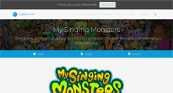 Desktop Screenshot of mysingingmonsters.com